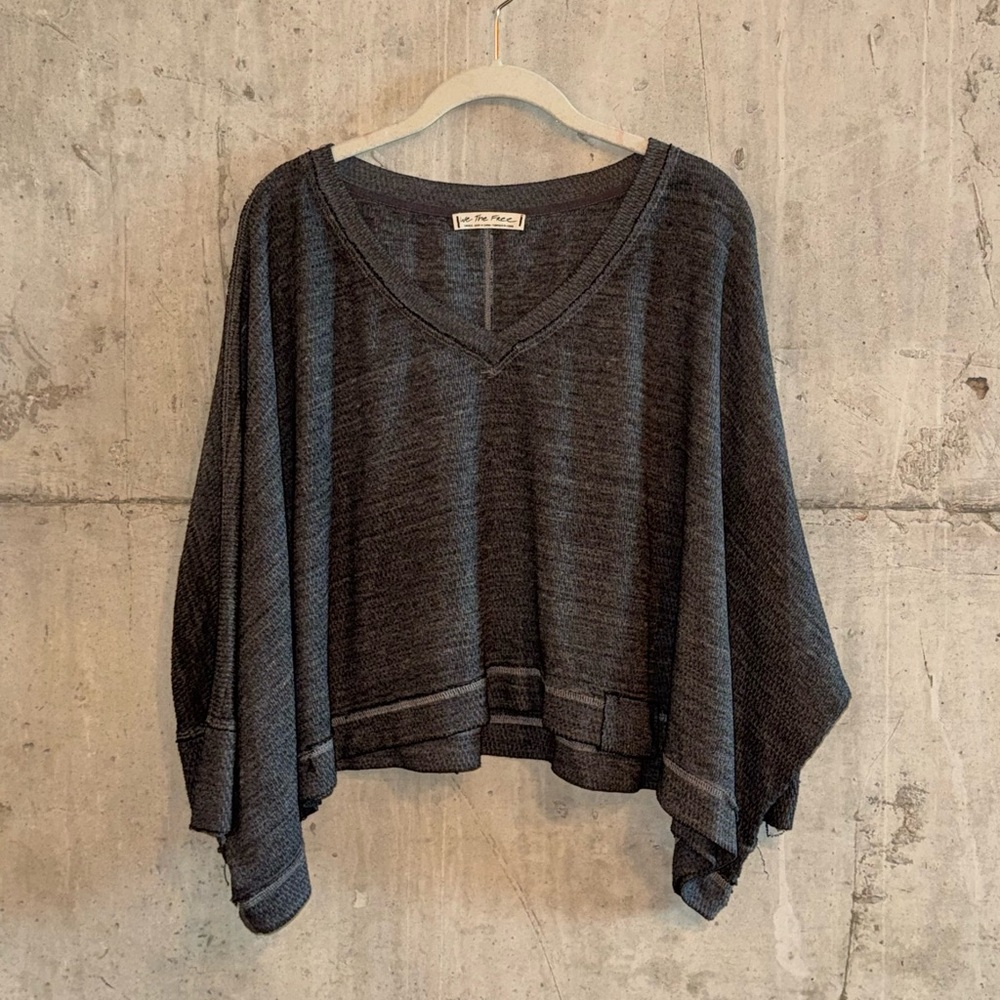 Free People Cropped Sweater